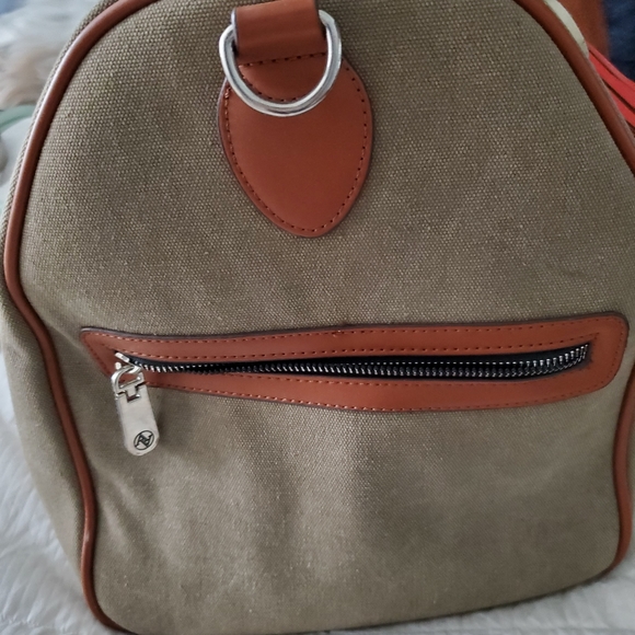 Adrienne Vista dining Large Olive/Orange Canvas - Picture 2 of 6